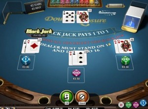 blackjack double exposure