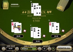 Black Jack Scratch